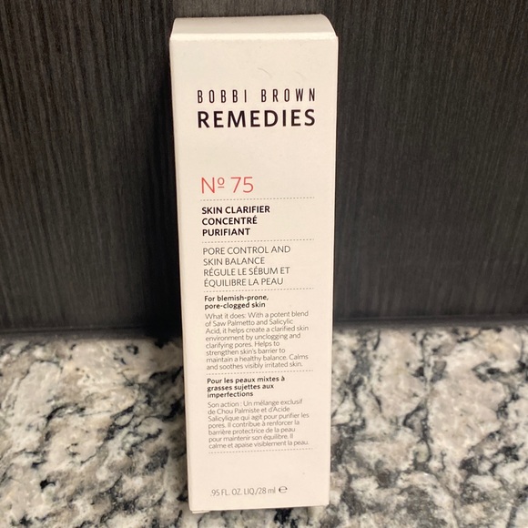 Bobbi Brown Remedies No75 Skin Clarifier - Pore Control & Skin Balancer .95 oz. - Picture 6 of 9